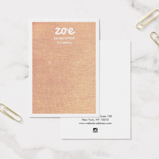 Carte d'affichage simple Tan Lin (Bureau)