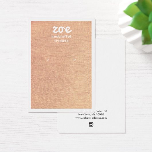 Carte d'affichage simple Tan Lin (Bureau)