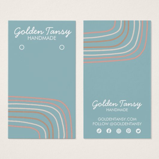 Carte d'affichage Soft Neutral oreille collier bij (Devant & derrière)