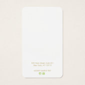 Carte d'affichage Verdure Porte-oreille (Dos)