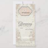 Carte d'affichage vintage Flower Pacifier (Dos)