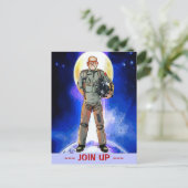 Carte d'affiche de style Airman (Debout devant)