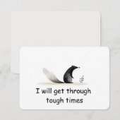 Carte d'affiliation animale de la peau résiliente (Devant / Derrière)