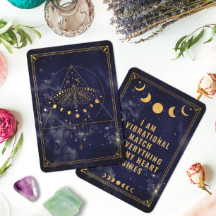 Carte d'affirmation de correspondance vibratoire c