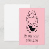 carte d'affirmation de naissance (Devant / Derrière)