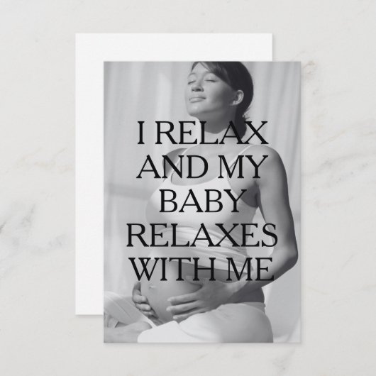 carte d'affirmation de naissance (Devant / Derrière)