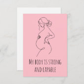 carte d'affirmation de naissance (Devant / Derrière)