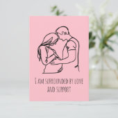 carte d'affirmation de naissance (Debout devant)