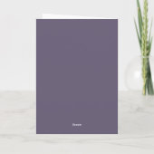 Carte d'affirmation Embrassez-Vous (Dos)