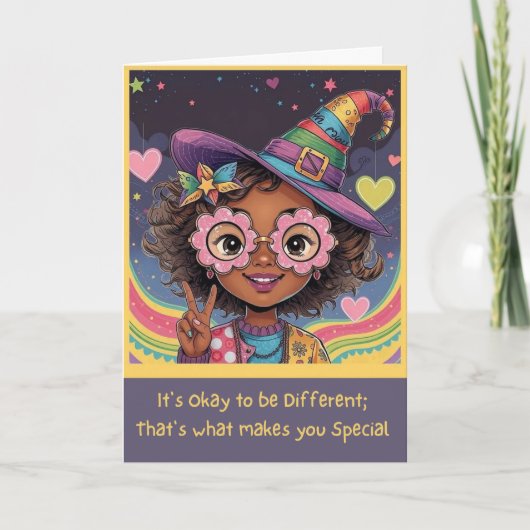 Carte d'affirmation Embrassez-Vous (Devant)