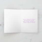 Carte d'affirmation Étoile Brillante (Intérieur)