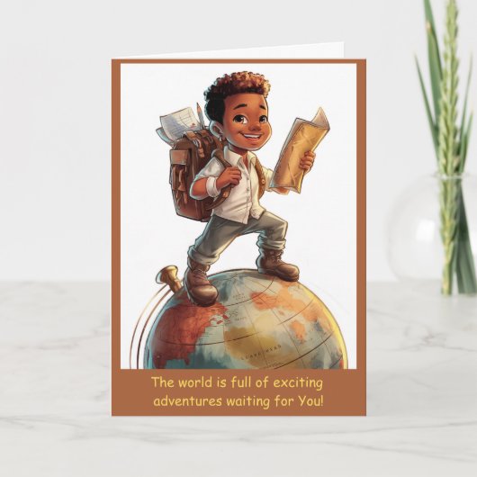 Carte d'affirmation Grand Monde (Devant)