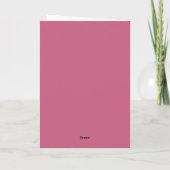 Carte d'affirmation sans limite (Dos)
