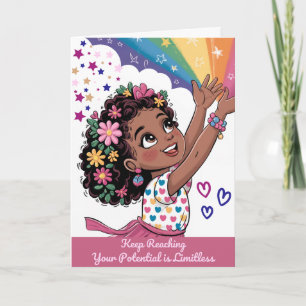 Carte d'affirmation sans limite
