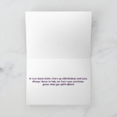 Carte d'affirmation Sois une Reine (Intérieur)