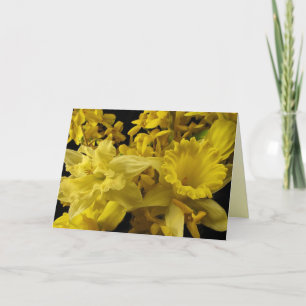 Carte Daffodils et Fête des mères de Forsythia
