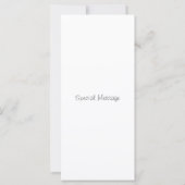 Carte Daffodique Aquarelle, Stylo Et Encre (Dos)