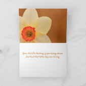 Carte Daffodique Chemo Cancer Support (Intérieur)