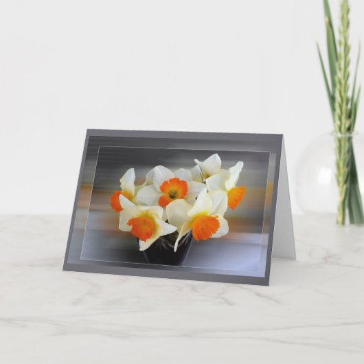 Carte Daffodiques du début du printemps (Devant)