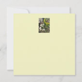 Carte Daffodiques et Crocus Flat Birthday Card (Dos)