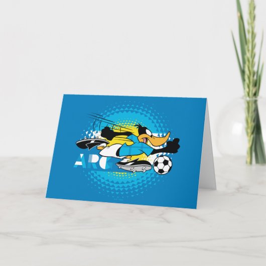 Carte DAFFY DUCK™ Team Argentina Soccer Graphic (Devant)