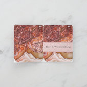 Carte d'âge du 39e anniversaire du Mariage (Intérieur)