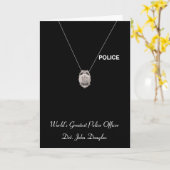 Carte d'agent de police (Fleur jaune)