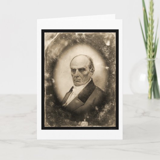 Carte Daguerréotype 1845 de Daniel Webster (Devant)