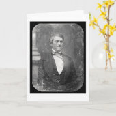 Carte Daguerréotype 1850 d'argile de Cassius (Fleur jaune)