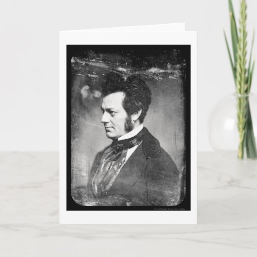 Carte Daguerréotype 1852 d'Edwin Forrest (Devant)