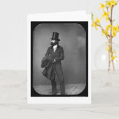 Carte Daguerréotype 1853 de bâti de William Sydney (Fleur jaune)