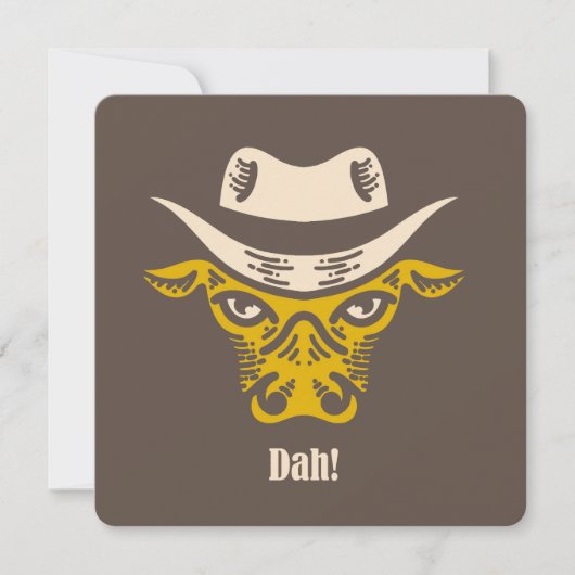 Carte Dah ! (Devant)