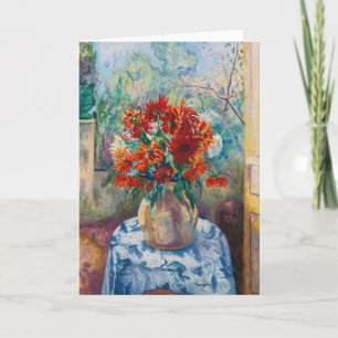 Carte Dahlias, Saint-Tropez   Henri Manguin