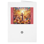 Carte d'Aïd pour les filles - Princesse Eid Moubar (Dos)