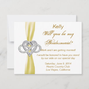 Carte d'aide au coeur de l'infini jaune