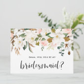 Carte d'aide d'eau Magnolia Cotton Garland (Debout devant)