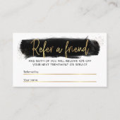 Carte d'aiguillage de Parties scintillant d'or Bla (Devant)