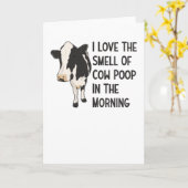 Carte Dairy Cow Farmer Cow Farmer Cow Pasture Cowshed (Fleur jaune)