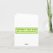 Carte Dairy expert Greeting card (Dos)