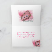 Carte Daisies 2453 whyrstbk - customisez toute occasion (Intérieur)