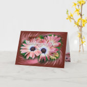 Carte Daisies 2453 whyrstbk - customisez toute occasion (Fleur jaune)