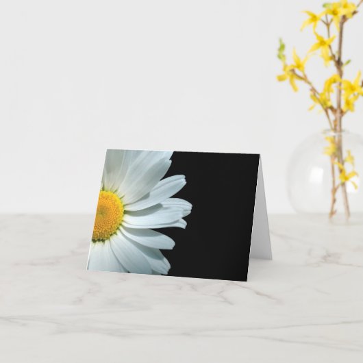 Carte Daisy (Fleur jaune)