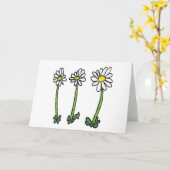 Carte Daisy (Fleur jaune)