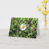 Carte Daisy (Fleur jaune)