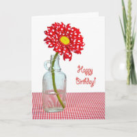 Daisy à pois pour anniversaire 