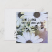 Carte DAISY BELL 5.25 x 5.25 (Devant / Derrière)