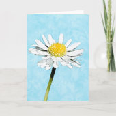 Carte Daisy Blank (Devant)