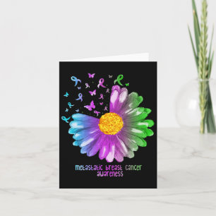 Carte Daisy Butterfly Metastatic Breast Cancer Awareness