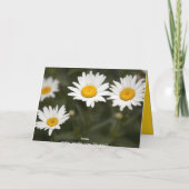 Carte Daisy Daisy (Dos)