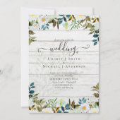 Carte Daisy Fleur sauvage Mariage de verdure (Devant)